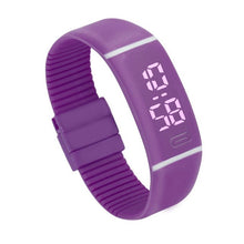 Load image into Gallery viewer, Men Women Rubber LED digital watch