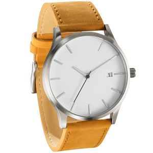 Low-key watches Minimalist Connotation Leather