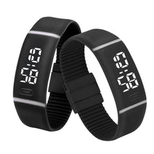 Load image into Gallery viewer, Men Women Rubber LED digital watch