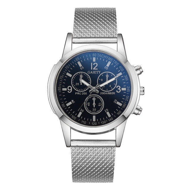 Luxury Men's Watches Analog Quartz