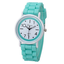 Load image into Gallery viewer, Geneva Roman Numerals Silicone Jelly Gel Quartz